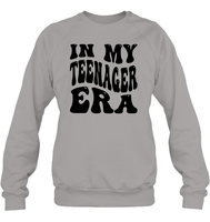 In My Teenager Era Birthday Shirt Unisex Fleece Pullover Sweatshirt