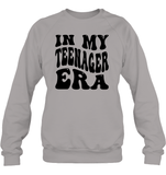 In My Teenager Era Birthday Shirt Unisex Fleece Pullover Sweatshirt