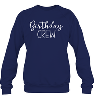 Birthday Crew Unisex Fleece Pullover Sweatshirt