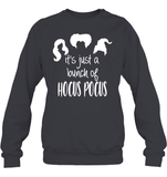 Hocus Pocus It's Just A Bunch Of Hocus Pocus Unisex Fleece Pullover Sweatshirt