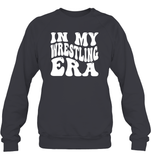 In My Wrestling Era Sports Shirt Unisex Fleece Pullover Sweatshirt
