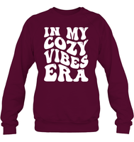 In My Cozy Vibes Era Shirt Unisex Fleece Pullover Sweatshirt