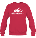 Adventure Awaits Unisex Fleece Pullover Sweatshirt