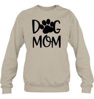 Dog Mom Pet Shirt Unisex Fleece Pullover Sweatshirt