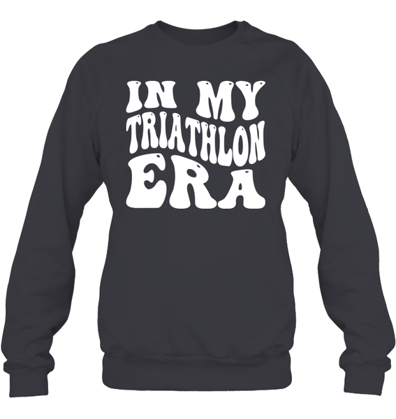 In My Triathlon Era Sports Shirt Unisex Fleece Pullover Sweatshirt