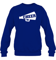 Cheer T Shirt Unisex Fleece Pullover Sweatshirt