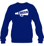 Cheer T Shirt Unisex Fleece Pullover Sweatshirt