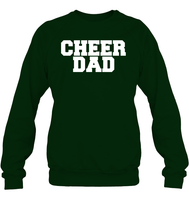 Cheer Dad Unisex Fleece Pullover Sweatshirt