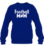 Football Mom Shirt - Celebrate Your Team Spirit Unisex Fleece Pullover Sweatshirt