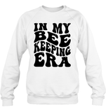 In My Beekeeping Era Unisex Fleece Pullover Sweatshirt