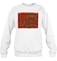Merry Christmas Shirt Cheetah Print For Women