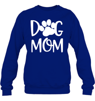 Dog Mom Pet Shirt Unisex Fleece Pullover Sweatshirt