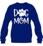 Dog Mom Pet Shirt Unisex Fleece Pullover Sweatshirt