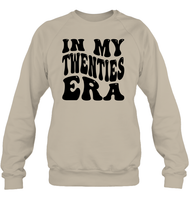In My Twenties Era Birthday Shirt Unisex Fleece Pullover Sweatshirt