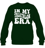 In My Triathlon Era Sports Shirt Unisex Fleece Pullover Sweatshirt