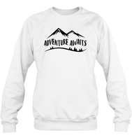 Adventure Awaits Unisex Fleece Pullover Sweatshirt