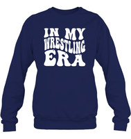 In My Wrestling Era Sports Shirt Unisex Fleece Pullover Sweatshirt