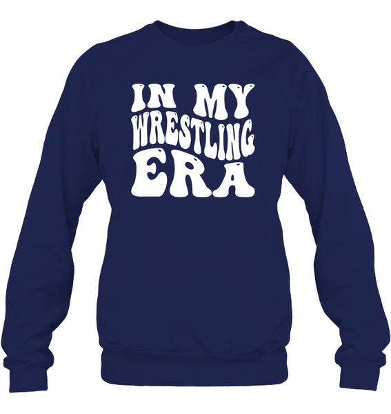 In My Wrestling Era Sports Shirt Unisex Fleece Pullover Sweatshirt