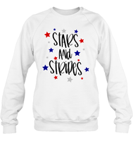 Stars And Stripes 4th Of July Shirt Unisex Short Sleeve, Long Sleeve, Hoodies, Sweatshirt