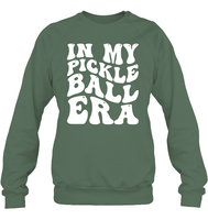 In My Pickle ball Era Unisex Fleece Pullover Sweatshirt
