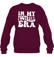 In My Football Era Sports Shirt Unisex Fleece Pullover Sweatshirt