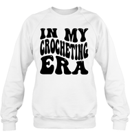 In My Crocheting Era Unisex Fleece Pullover Sweatshirt
