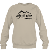 Adventure Awaits Unisex Fleece Pullover Sweatshirt
