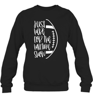 Just Here for the Halftime Show Shirt - For the True Fans! Unisex Fleece Pullover Sweatshirt