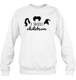 Hocus Pocus I Smell Children Unisex Fleece Pullover Sweatshirt