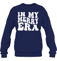 In My Merry Era Shirt Unisex Fleece Pullover Sweatshirt