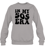 In My 50s Birthday Era Birthday Shirt Unisex Fleece Pullover Sweatshirt