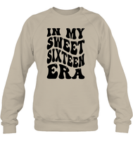 In My Sweet Sixteenth Era Birthday Shirt Unisex Fleece Pullover Sweatshirt