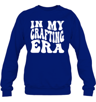 In My Crafting Era Unisex Fleece Pullover Sweatshirt