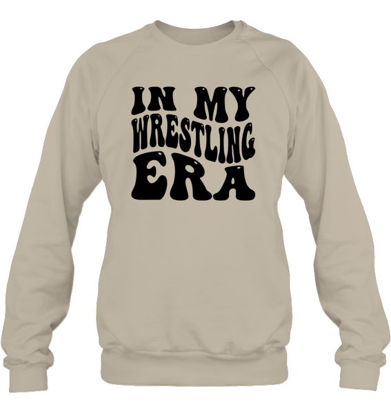 In My Wrestling Era Sports Shirt Unisex Fleece Pullover Sweatshirt