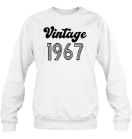 1967 Retro Vintage Birth Year Blast Unisex Fleece Pullover Sweatshirt