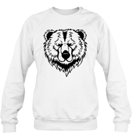 Bear Shirt Unisex Fleece Pullover Sweatshirt