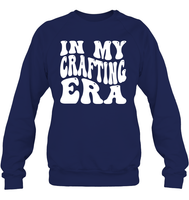 In My Crafting Era Unisex Fleece Pullover Sweatshirt