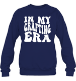 In My Crafting Era Unisex Fleece Pullover Sweatshirt