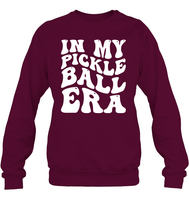In My Pickle ball Era Unisex Fleece Pullover Sweatshirt