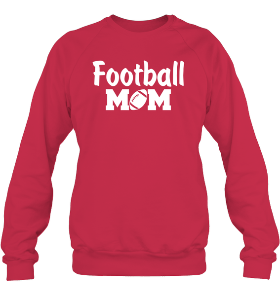 Football Mom Shirt - Celebrate Your Team Spirit Unisex Fleece Pullover Sweatshirt