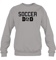 Soccer Dad Sports Shirt Unisex Fleece Pullover Sweatshirt
