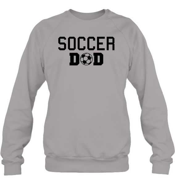 Soccer Dad Sports Shirt Unisex Fleece Pullover Sweatshirt