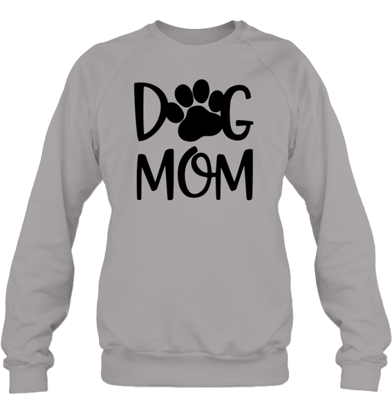 Dog Mom Pet Shirt Unisex Fleece Pullover Sweatshirt