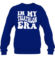In My Triathlon Era Sports Shirt Unisex Fleece Pullover Sweatshirt