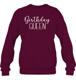Birthday Queen Unisex Fleece Pullover Sweatshirt