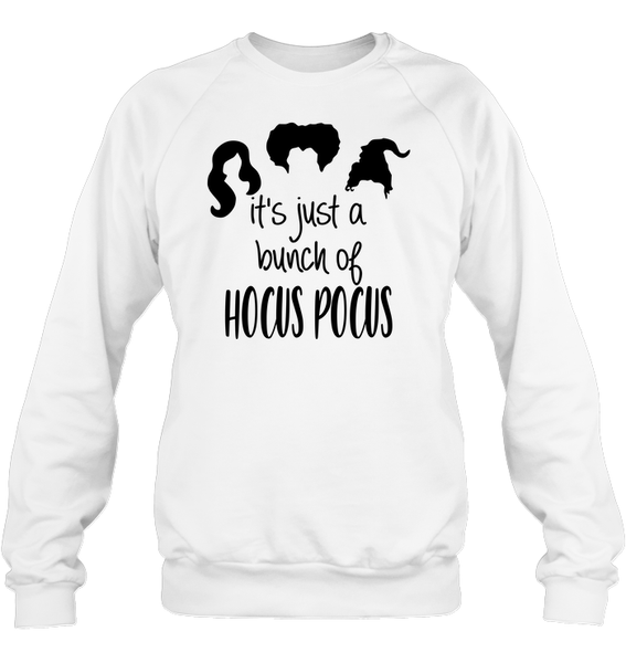 Hocus Pocus It's Just A Bunch Of Hocus Pocus Unisex Fleece Pullover Sweatshirt