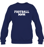 Football Mom Shirt - Celebrate Your Team Spirit Unisex Fleece Pullover Sweatshirt