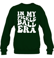 In My Pickle ball Era Unisex Fleece Pullover Sweatshirt