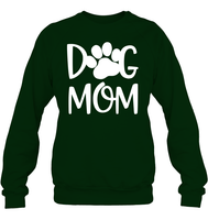 Dog Mom Pet Shirt Unisex Fleece Pullover Sweatshirt