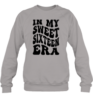 In My Sweet Sixteenth Era Birthday Shirt Unisex Fleece Pullover Sweatshirt